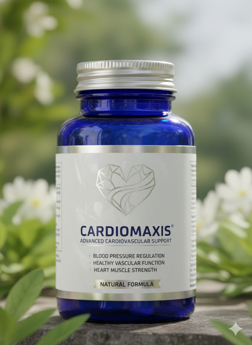 Cardiomexis dietary supplement bottle for general wellness
